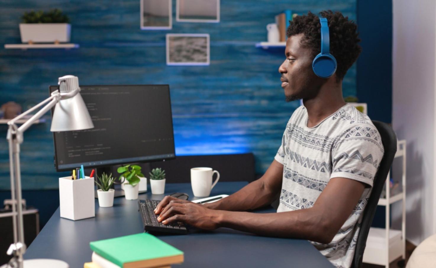 Network monitoring dashboard showing real-time system performance metrics and connection status indicators